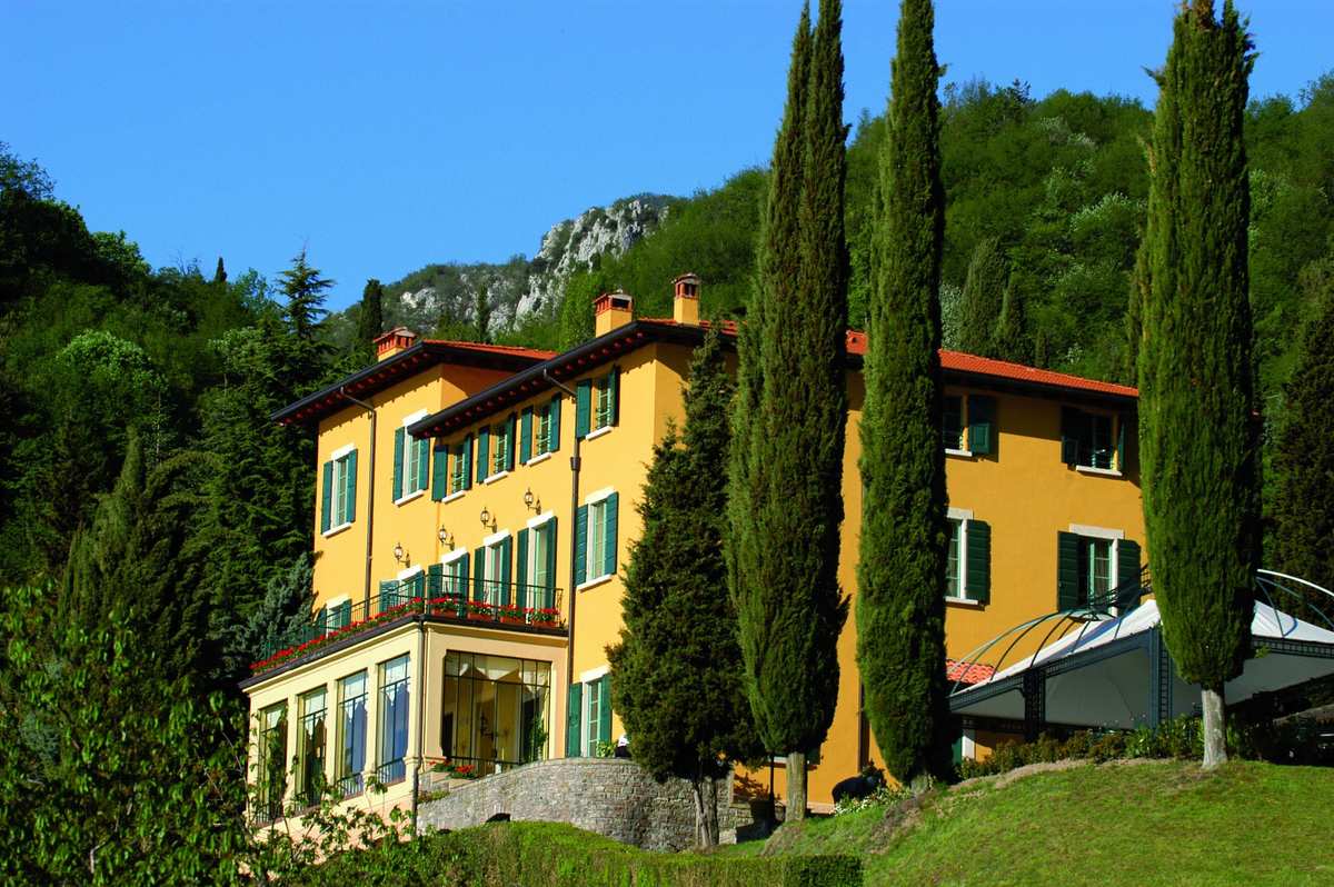 Luxury Hotel at lake Garda near Gargnano (Brescia)