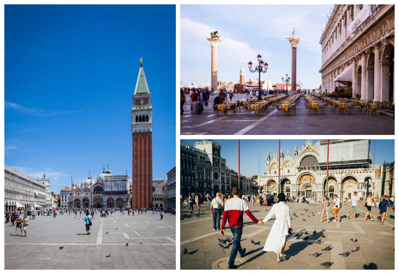 San Marco Square Venice in Veneto Basilica