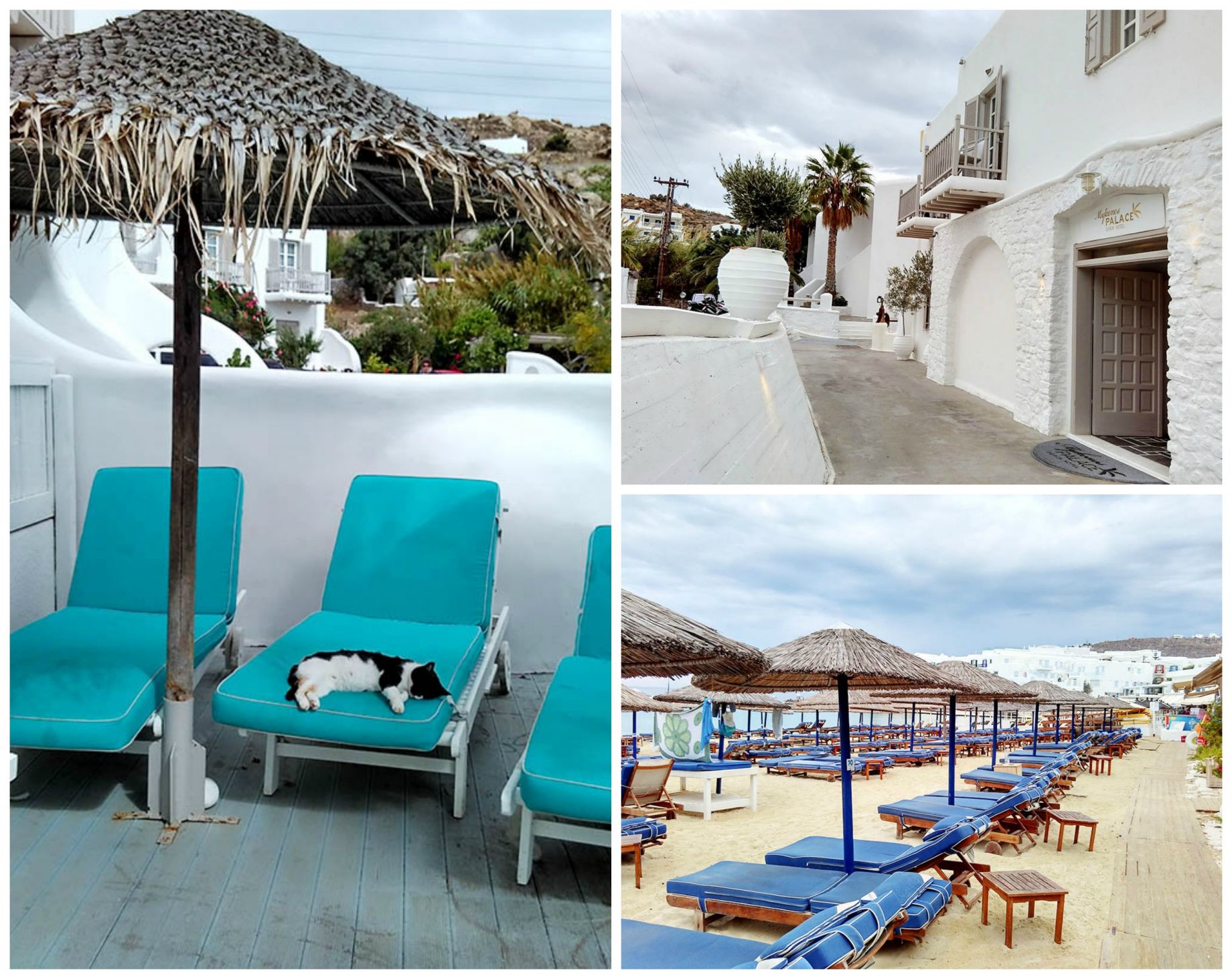 luxury Beach front hotel mykonos 